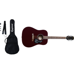Epiphone Starling Acoustic Player Pack Wine Red